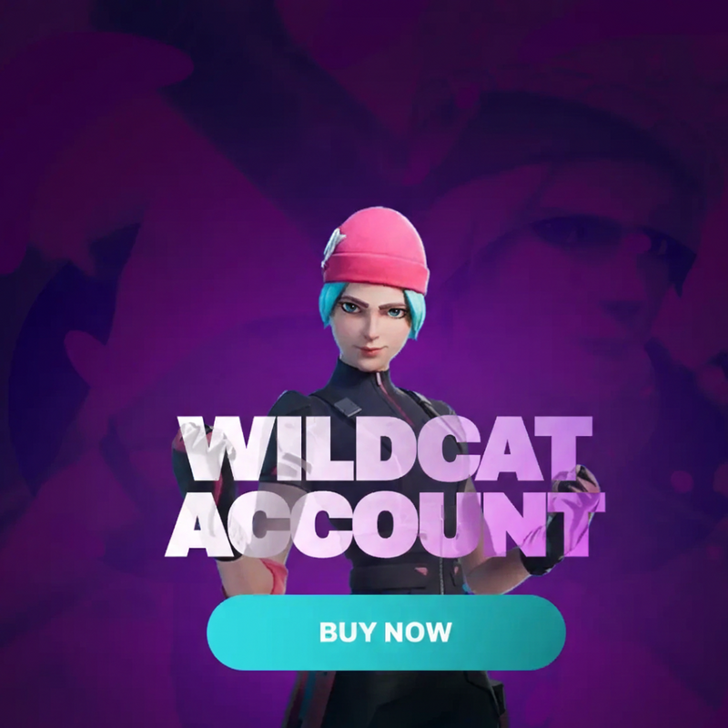 Fortnite Account – WILDCAT Skin