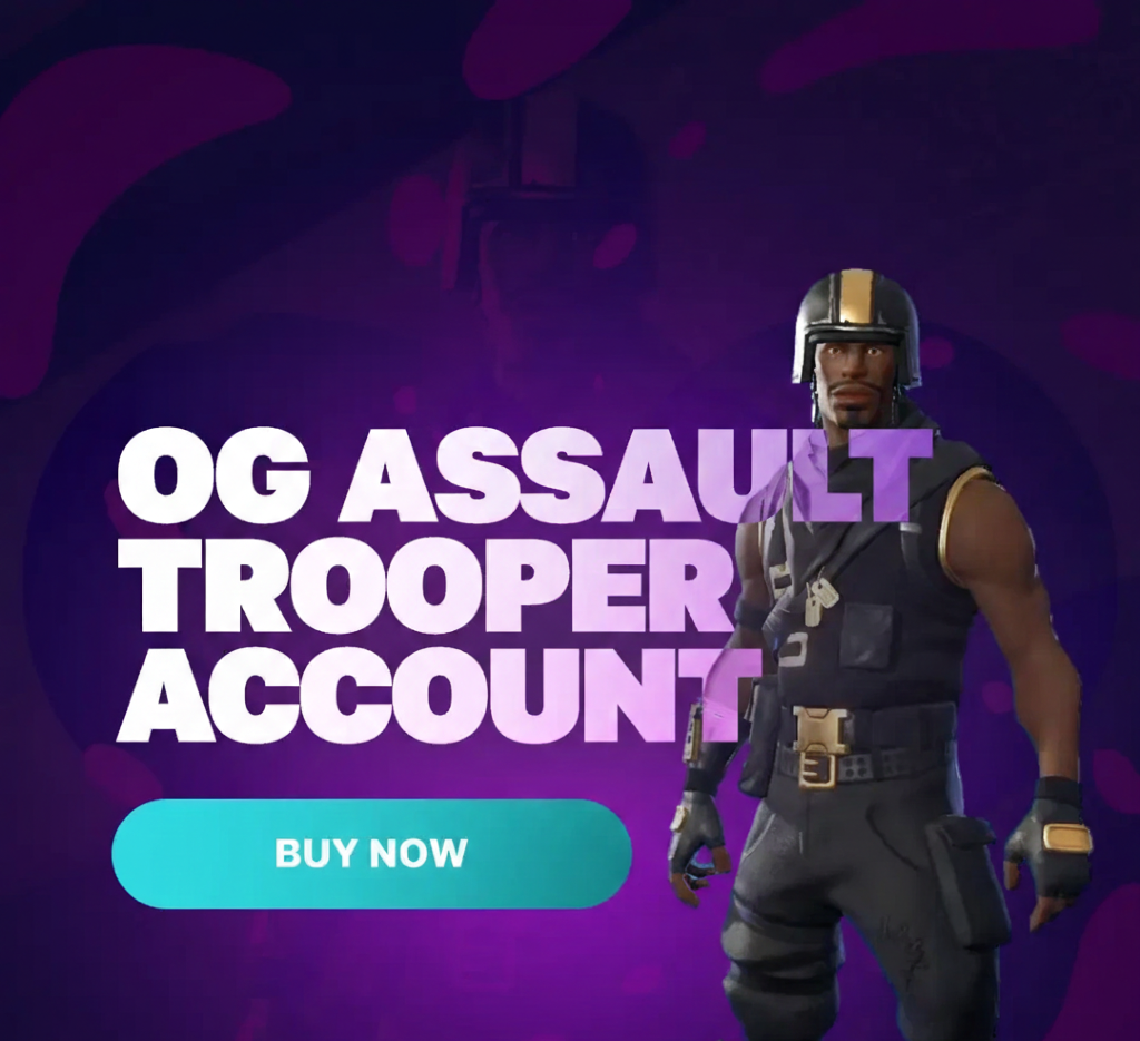 Fortnite Account – OG ASSAULT TROOPER Skin